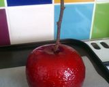 A picture of step 7 of Vickys Halloween 'Poisoned' Candy Apples GF DF EF SF NF.