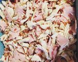 A picture of step 3 of Chicken Cordon Bleu Pasta Bake.