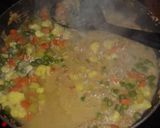 A picture of step 8 of Vegetable kurma.