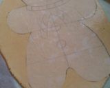 A picture of step 11 of Vickys Giant Gingerbread Men, GF DF EF SF NF.