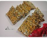 A picture of step 7 of Till Chikki.
