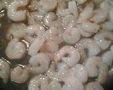 A picture of step 2 of Lemon pepper garlic shrimp.