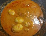 A picture of step 4 of Eggs potato curry.