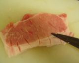 A picture of step 1 of Pork Chops Tenderized with Mayonnaise.