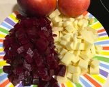 Foto del paso 2 de la receta: Ensalada de remolacha enamorada💗