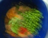 A picture of step 5 of Motor paneer greavy masala.