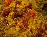 A picture of step 9 of crusted rice.
