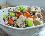 A picture of step 3 of Soboro (Crumbled) Freeze Dried Tofu.