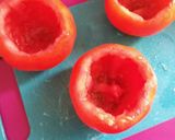 Foto del paso 2 de la receta: Tomate de relleno de quinoa y pesto de tomate seco