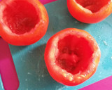 Foto del paso 2 de la receta: Tomate de relleno de quinoa y pesto de tomate seco
