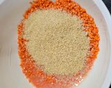 A picture of step 1 of Red Lentil and Bulgur Soup with Tomato Sauce – Amazing Flavor.