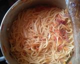 A picture of step 6 of Spaghetti #4weekschallenge #5orlessIngredientschallenge.
