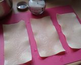 A picture of step 5 of Vickys Apple & Custard Cannelloni Crumble, GF DF EF SF NF.