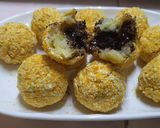 Foto langkah ke 10 dari resep Bola Pisang isi Coklat Lumer.