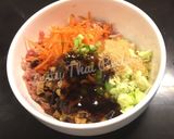 รูปขั้นตอนการทำที่ 1 ของ ขนมจีบหมูและผัก