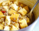 A picture of step 3 of Super Quick Japanese-Style Mapo Tofu with Atsuage.