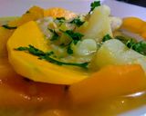 Foto del paso 7 de la receta: CALDO De Puerros (Porrusalda) con Pollo...!
