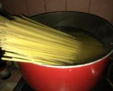 A picture of step 2 of Creamy Beef Fettucine.
