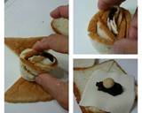 Mozarella Cheese And Blueberry Jam With Macadamia Flower Bread