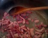 A picture of step 1 of Vickys Leek & Potato Soup with Pancetta GF DF EF SF NF.
