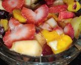 A picture of step 5 of Mixed Fruit Chaat 😋.