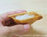 A picture of step 4 of Charaben Duffy Inarizushi.
