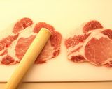 A picture of step 1 of Chaliapin Pork Steak.