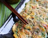 A picture of step 13 of From Tsuruhashi, Osaka - Mum's Joen with Green Onion or Chinese Chives.