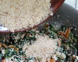 Foto langkah ke 6 dari resep Spinach Salad with Tofu Dressing (Horenso Shiraae).