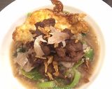 รูปขั้นตอนการทำที่ 7 ของ เส้นหมี่ราดหน้าไข่ดาว หมูทอดกระเทียม