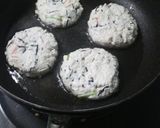 A picture of step 4 of Cheap and tasty! Soft Fried Tofu & Veggie Patties.