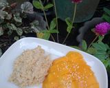Foto langkah ke 5 dari resep |bukan| Mango Sticky Rice aka Mango Sticky Oat (Sarapan Diet).