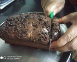 A picture of step 8 of Chocolate banana bread.