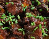 รูปขั้นตอนการทำที่ 7 ของ ซี่โครงหมูอบซอสส้ม