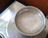 A picture of step 2 of Amla powder tea / Gooseberry tea.