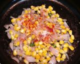 A picture of step 3 of Corn and Onion Raita.