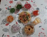 A picture of step 6 of Bhel & Orange Juice.