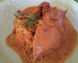 A picture of step 11 of Blue Crab & Tomato Cream Pasta.