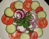 A picture of step 4 of Side Dish Salad for Indian Food.