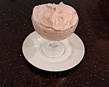 A picture of step 3 of Strawberry Whipped Cream Topping.
