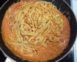 A picture of step 6 of Authentic Crab and Tomato Cream Pasta.