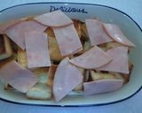 A picture of step 2 of Bread Au Gratin.