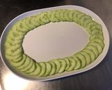 Une image de l'étape 2 de Salade de concombre et tomates à l endive rouge et persil.