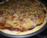 A picture of step 3 of Bbq Chicken Bacon Pizza.