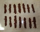 A picture of step 3 of Koeda (Twig) Chocolate Sticks Decorations Using Two Ingredients.