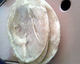 A picture of step 3 of Enfrijoladas mexicanas (Real mexican enfrijoladas).