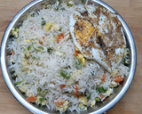 சைனீஸ் மிக்ஸ்டு பிரைடு ரைஸ் ரெசிபி ஸ்டேப் 4 புகைப்படம்