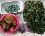 Seafood jute mallow(ewedu) soup recipe step 1 photo