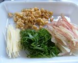 A picture of step 1 of Chilled Tofu with Spicy Toppings.