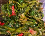 Foto langkah ke 6 dari resep Genjer Bumbu Cobek.